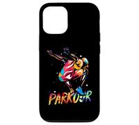 Cool Parkour Freerunning Deporte Extreme Parkour Runner Carcasa para iPhone 12/12 Pro