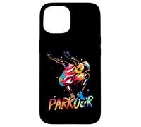 Cool Parkour Freerunning Deporte Extreme Parkour Runner Carcasa para iPhone 15
