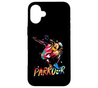 Cool Parkour Freerunning Deporte Extreme Parkour Runner Carcasa para iPhone 16 Plus