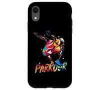 Cool Parkour Freerunning Deporte Extreme Parkour Runner Carcasa para iPhone XR