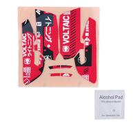 Cool Patterns Textures - Cinta de agarre compatible con mouse Razer Viper/Viper Ultimate Gaming (rojo)