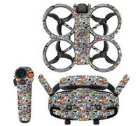 Cool Pegatinas para dji Avata 2,Juego de Pegatinas Protectoras duraderas Adecuadas para la máquina de travesía para Avata 2 para Goggles 3 Gafas (6)