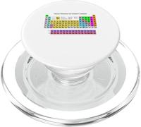 Cool Periodic Table of Elements French Version Graphic PopSockets PopGrip para MagSafe