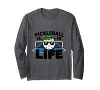 Cool Pickleball Is Life Fun - Pelota de pickleball Manga Larga
