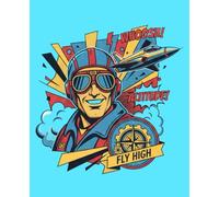 Cool Pilot Aviation Composition Notebook for Adults Kids Boys Girls Teens 110 Pages College Ruled 7.5 x 9.25 Lined Paper Composition Book: Cute ... Future Pilot School Students Retired Pilots