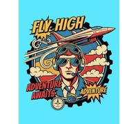 Cool Pilot Aviation Composition Notebook for Adults Kids Boys Girls Teens 110 Pages College Ruled 7.5 x 9.25 Lined Paper Composition Book: Cute ... Future Pilot School Students Retired Pilots