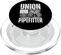 Cool Pipefitter Art para Hombres Mujeres Plumber Tool Steamfitter PopSockets PopGrip para MagSafe