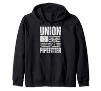 Cool Pipefitter Art para Hombres Mujeres Plumber Tool Steamfitter Sudadera con Capucha