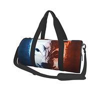 Cool Polar Bear Head Bolsas de Viaje para Gimnasio, Equipaje Deportivo, Bolsa de Viaje Grande, Bolsas de Fin de Semana para Hombre y Mujer