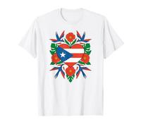 Cool Puerto Rico Spindalis, Divertidos pájaros Boricua Camiseta