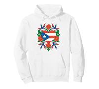 Cool Puerto Rico Spindalis, Divertidos pájaros Boricua Sudadera con Capucha