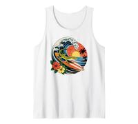 Cool Puerto Rico Surfing Anole Lagarto, Divertidos Animales Boricua Camiseta sin Mangas