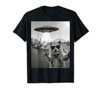 Cool Quokka Sydney UFO Selfie Divertido Gráfico Australia Camiseta