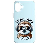 Cool R&B Perezoso Slow Jams Solo Divertido Soul Music Animal Lover Carcasa para iPhone 16 Plus