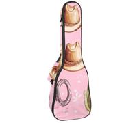 Cool Racer Road Speed Print - Funda acolchada para ukelele de concierto de 23 pulgadas, impermeable y duradera, Multicolor 10, 25.9x9x3.1in/66x23x8cm, Organizador de bolsas