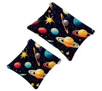 Cool Racing Cars - Bolsa de cosméticos de bolsillo, impermeable, sin cremallera, cierre automático, mini almacenamiento de viaje para auriculares y joyas, Multi 04, 7.1x5.8 inch/4.7x4.5 inch