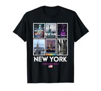 Cool Real New York City Skyline, New York Streets Design Camiseta