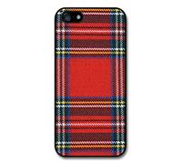 Cool Red Blue and Yellow Scottish Tartan Pattern case for iPhone 5 5S