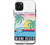 Cool Reto Miami Beach, Miami Outfit Moda Diseño Gráfico Carcasa para iPhone 11 Pro Max