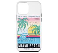 Cool Reto Miami Beach, Miami Outfit Moda Diseño Gráfico Carcasa para iPhone 12 mini