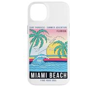 Cool Reto Miami Beach, Miami Outfit Moda Diseño Gráfico Carcasa para iPhone 14 Plus