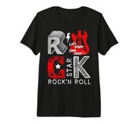 Cool Rock and Roll Star, I Love Rock Loud Music, Rock & Roll Camiseta Premium