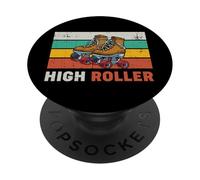 Cool Roller Disco Retro Party 70s and 80s High Roller PopSockets PopGrip Adhesivo