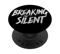 Cool Rompiendo el discurso silencioso PopSockets PopGrip Adhesivo