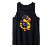 Cool Rubber Duck - Patito de Goma para Amantes del Pato Camiseta sin Mangas