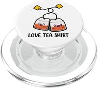 Cool Sarcastic Novelty Graphic Tees - Funny Love Tea Shirt PopSockets PopGrip para MagSafe