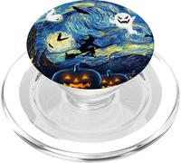 Cool Sarcastic Vincent Van Gogh The Starry Halloween Night PopSockets PopGrip para MagSafe