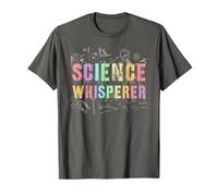 Cool Science Whisperer Equipo de Física Maestro Aprender Geek Camiseta