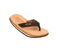 Cool Shoe - Sandalias y chanclas - Original Wood de Cuero - Talla 41-42 - Marrón Marrón 41-42