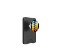 Cool Silueta de Trompeta para Banda Jazz y Banda Marcha PopSockets PopWallet para MagSafe