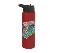 Cool Skateboard 2nd Grado Dude Back to School Boy Student Stainless Steel Insulated Water Bottle