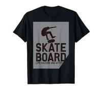 Cool Skateboard SK8, I Love Skateboarding, Skateboard Street Camiseta