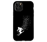 Cool Skier Winter Sports Fan Mountain Skiing Lover Hombres Mujeres Carcasa para iPhone 11 Pro