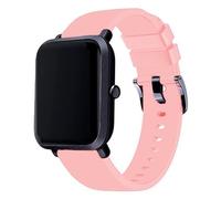 COOL SMARTPHONES & TABLETS ACCESSORIES Correa Universal 20mm Amazfit Bip/GTS/Bip Lite/Huawei/Samsung/Oslo Goma Rosa, Estandar
