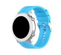 COOL SMARTPHONES & TABLETS ACCESSORIES Correa Universal 22mm Amazfit GTR/Stratos/Huawei/Samsung/Elite/Sunset Goma Celeste, Estandar