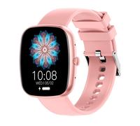 Cool smartwatch border silicona rosa (llamadas, salud, deporte)
