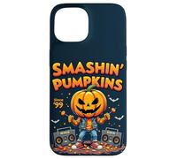 Cool Smashin’ Pumpkins Since ‘99s Retro Halloween Cartoon Carcasa para iPhone 15