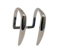 Cool Snake Fang Lip Jewelry Hip-hop Copper Clip Accesorios de joyería adecuados para eventos rave y cosplay, accesorio de labios de cobre