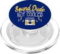 Cool Sound Dude Funny Audio Ingeniero PopSockets PopGrip para MagSafe