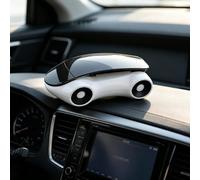 Cool Sports - Soporte universal para teléfono móvil con forma de coche para navegación, color blanco