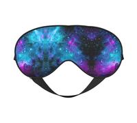 Cool Star River - Máscara de ojos suave de doble cara con diseño reversible, ajustable para un ajuste cómodo, bloquea la luz