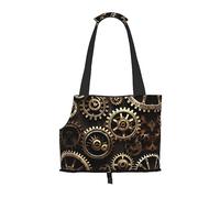 Cool Steampunk Gears - Bolsas de transporte para perros pequeños, gatos y conejos