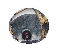 Cool Steampunk Gears Gorro de ducha para mujer Gorro de ducha reutilizable Gorro de baño doble impermeable para ducha