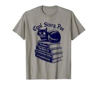 Cool Story PoE Black Cat Edgar Allan PoE Camiseta para Hombre Mujer Camiseta