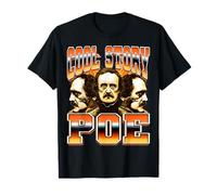Cool Story PoE Edgar Allan PoE Literatura 90s Estilo Bootleg Camiseta