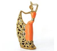 Cool Stuff to Put on Shelves Escultura Abstracta para decoración del hogar Pavo Real Bailarina Estatua de cerámica estatuilla Arte Bailarina Escritorio Aniversario Boda Adornos decoración de la